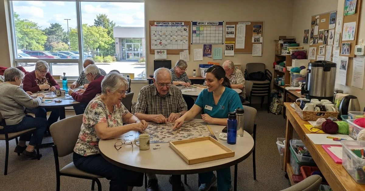 How adult day programs help delay a full-time care move